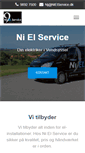 Mobile Screenshot of nielservice.dk